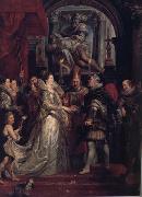 Peter Paul Rubens The Wedding by Proxy of Marie de'Medici to King Henry IV (MK01) china oil painting reproduction